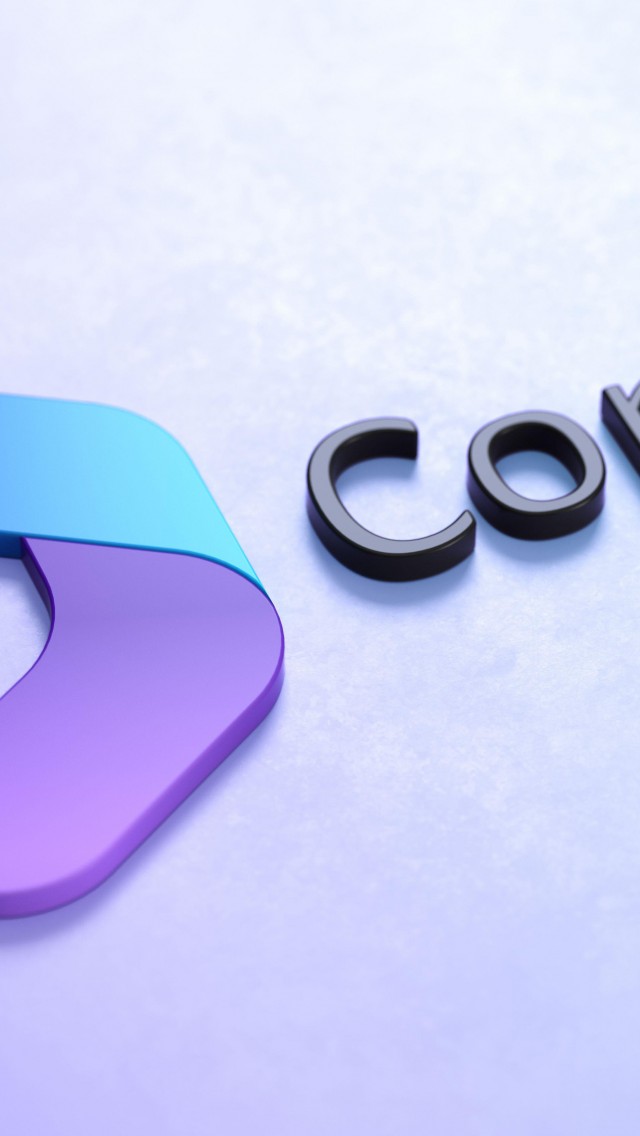 Download Microsoft Copilot Logo Wallpaper In 640x1136 Resolution