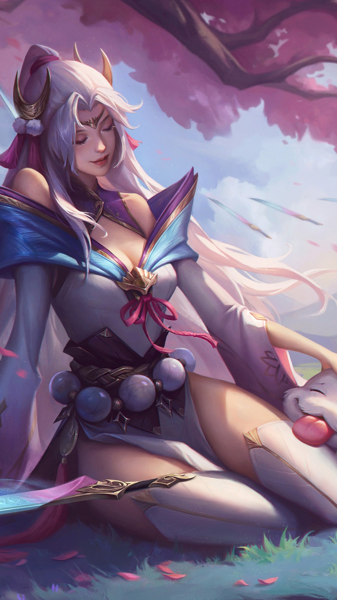 Download Spirit Blossom League Of Legends Wallpaper in 1080x1920 Resolution