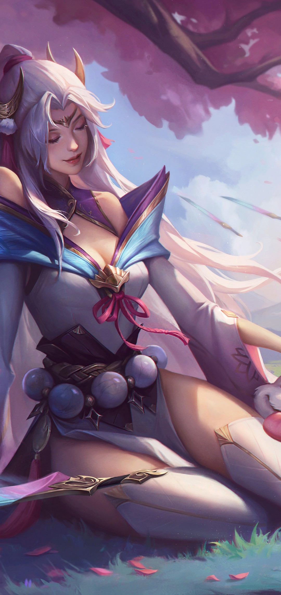 Download Spirit Blossom League Of Legends Wallpaper in 1080x2280 Resolution