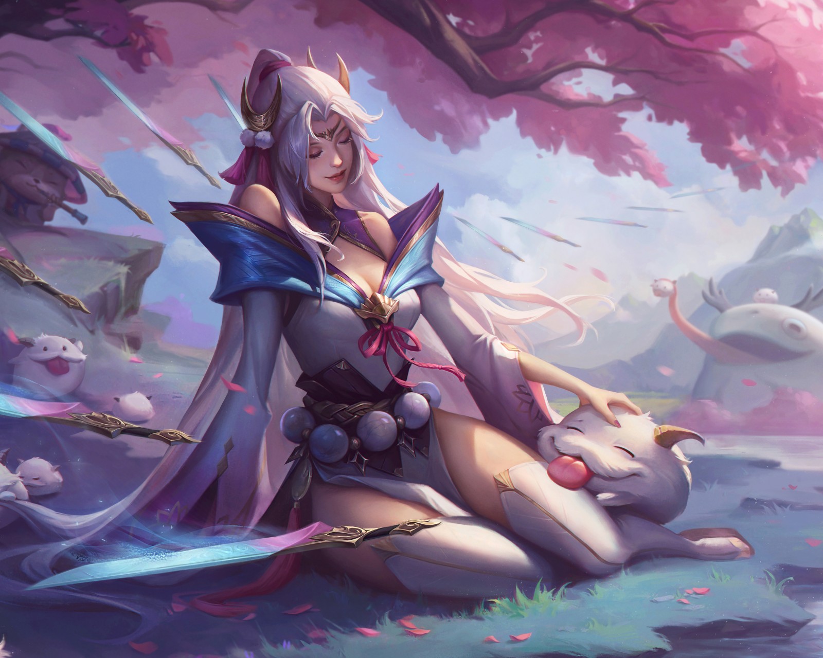 Download Spirit Blossom League Of Legends Wallpaper in 1600x1280 Resolution