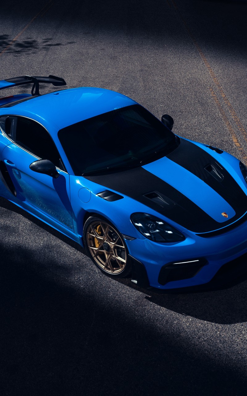 Download Blue Porsche 911 Sport Car Wallpaper in 800x1280 Resolution